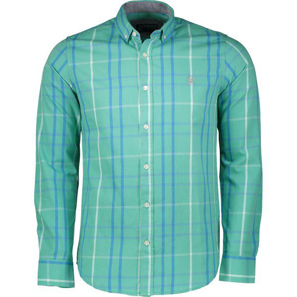 پیراهن مردانه سیاوود مدل SHIRT-SL-32923 C0001 رنگ سبز|دیجی‌کالا