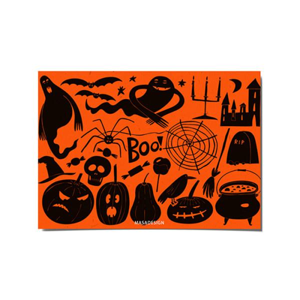 کارت پستال ماسا دیزاین طرح هالووین کد POST194|دیجی‌کالا