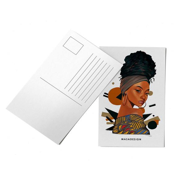 کارت پستال ماسا دیزاین طرح دختر کد POST10|دیجی‌کالا