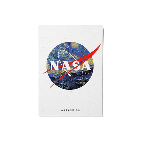 کارت پستال ماسا دیزاین طرح ناسا کد POST36|دیجی‌کالا