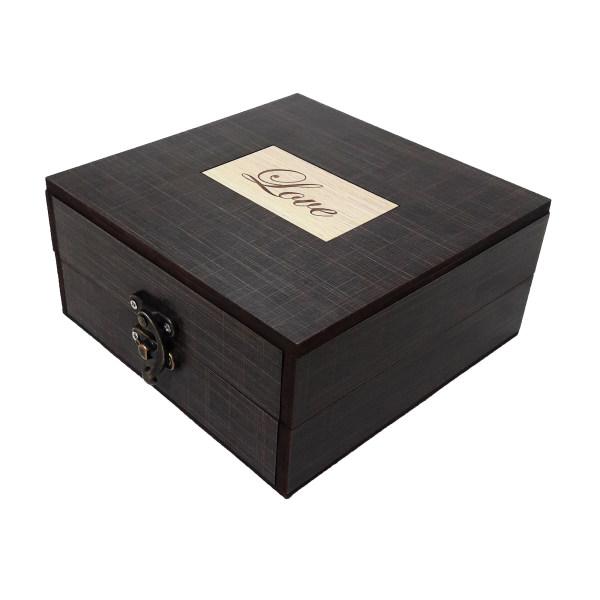 جعبه هدیه چوبی کادو آیهان باکس مدل 114|دیجی‌کالا