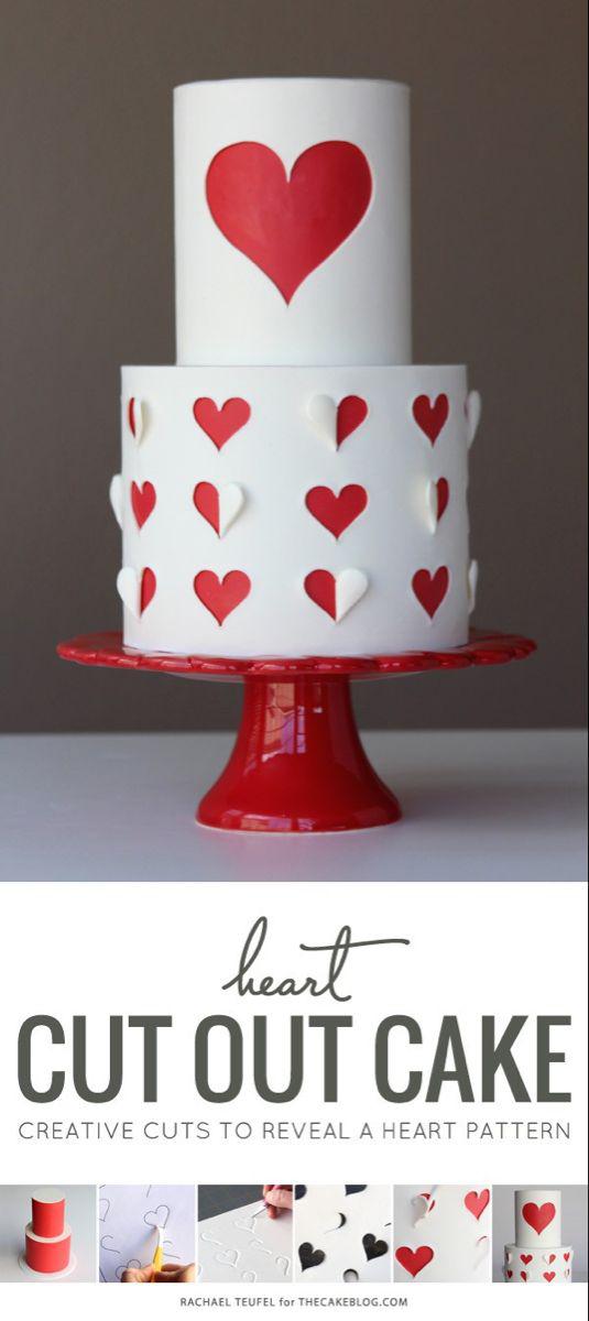 مدل کیک روز ولنتاین (m85223)|ایده ها