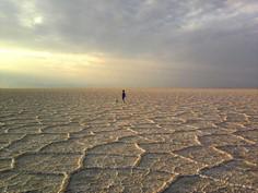 دریاچه نمک دامغان (دریاچه نمک حاج علی قلی) - دامغان (m90139)