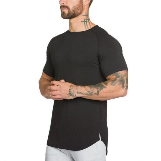تی شرت مردانه لانگ (m94029)|ایده ها