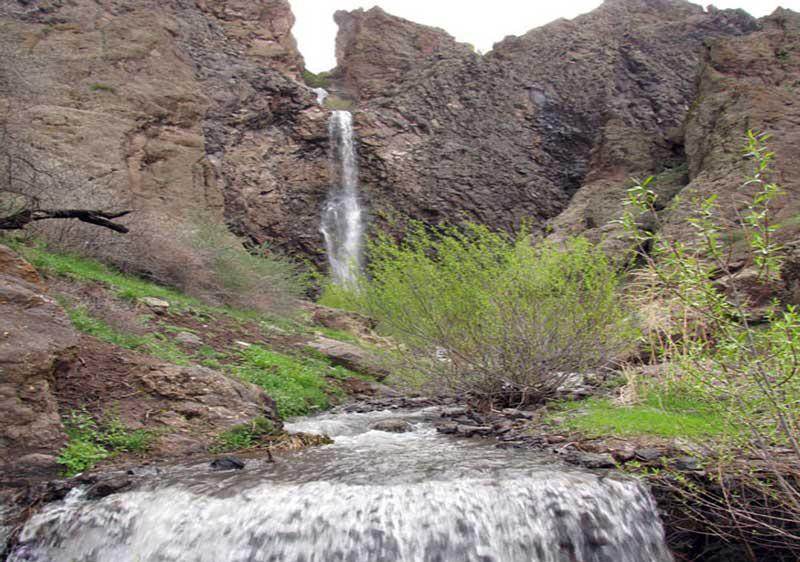 آبشار شله بن طالقان تهران - طالقان (m90792)|ایده ها