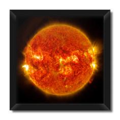 تابلو فنچ آرت طرح خورشید کد SKY121