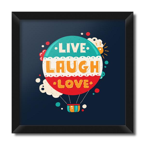 تابلو فنچ آرت طرح Live Laugh Love کد QT102K|دیجی‌کالا