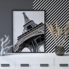 تابلو سالی وود طرح برج ایفل پاریس مدل T120805