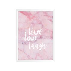 تابلو وینا مدل Live love laugh