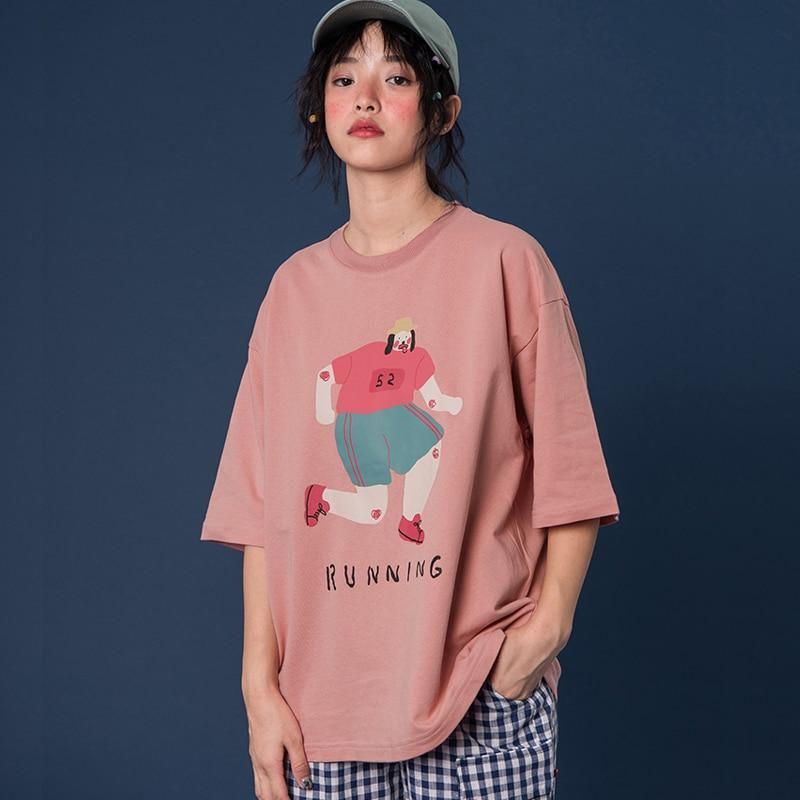 تی شرت زنانه اسپرت نخی (m94630)|ایده ها