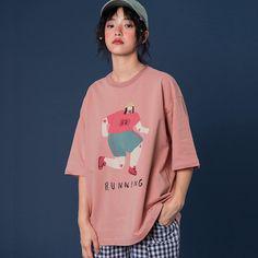 تی شرت زنانه اسپرت نخی (m94630)
