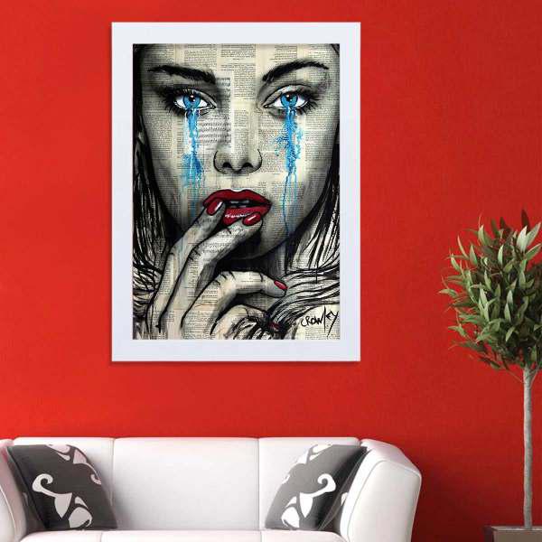 تابلو گالری استاربوی طرح گریه مدل هنری HL321|دیجی‌کالا