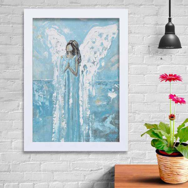 تابلو گالری استاربوی طرح فرشته مدل هنری KL195|دیجی‌کالا