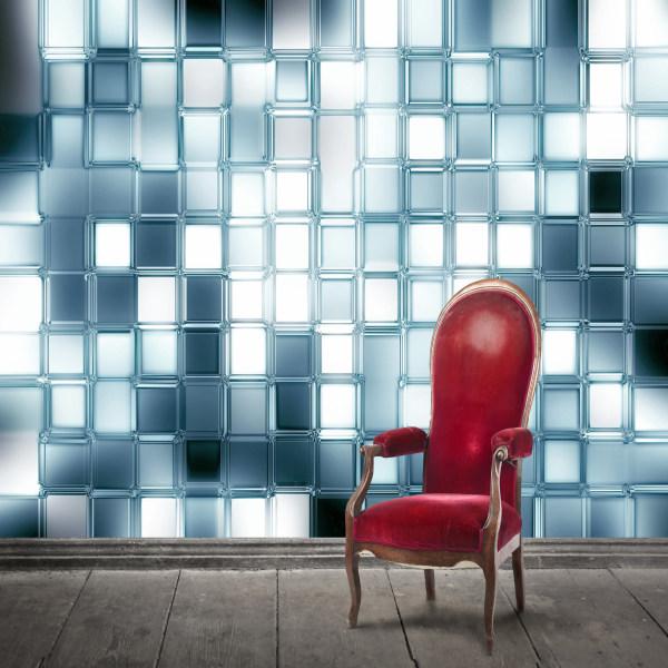 پوستر دیواری سه بعدی طرح شیشه کد MG00779|دیجی‌کالا