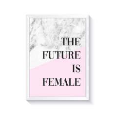 تابلو وینا مدل The Future Is Female 0001