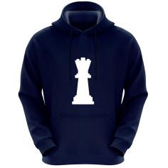 هودی مردانه طرح مهره شطرنج کد R87 رنگ سرمه ای