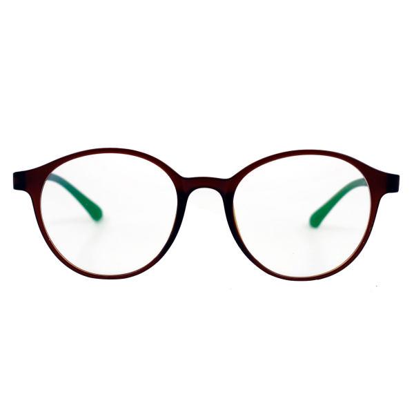 فریم عینک طبی مدل Tr90 Round Brown Matte|دیجی‌کالا