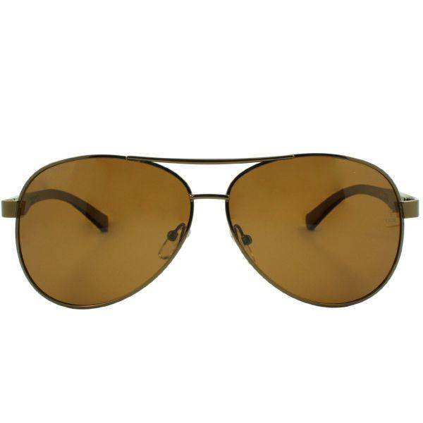 عینک آفتابی مدل Aviator Polarized Brown|دیجی‌کالا