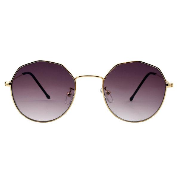 عینک آفتابی مدل Semi Round Dark Violet|دیجی‌کالا