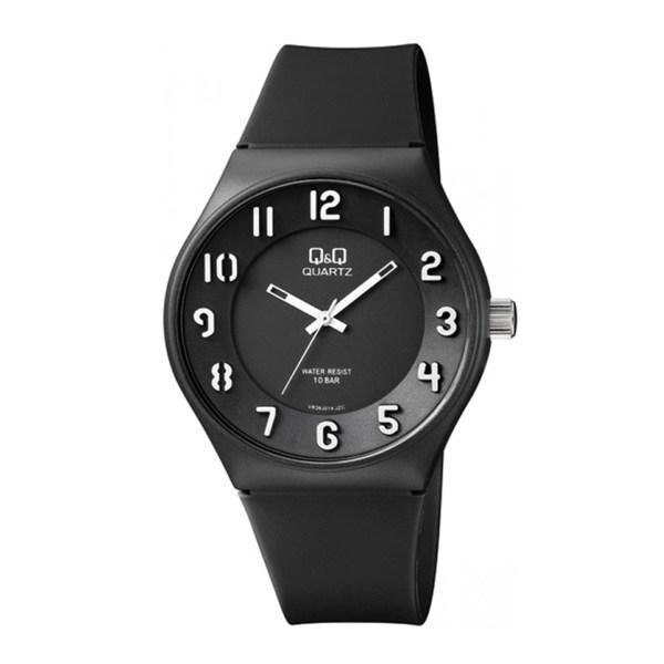 ساعت مچی عقربه ای مردانه کیو اند کیو مدل vr36j014y به همراه دستمال مخصوص برند کلین واچ|دیجی‌کالا
