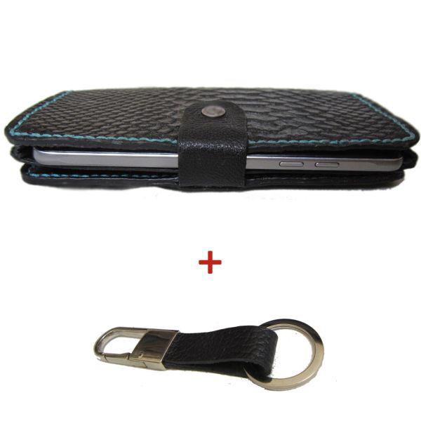 کیف پول و موبایل چرم طبیعی دستدوز مژی مدل MOB1|دیجی‌کالا