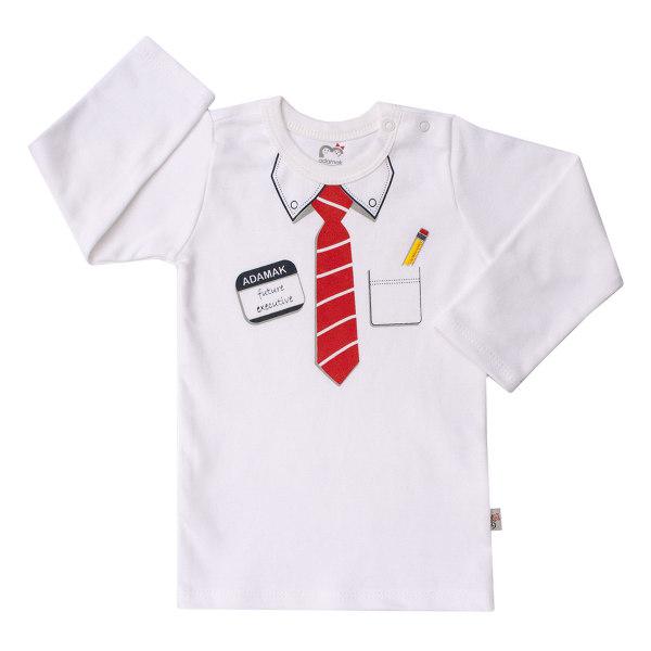 تی شرت آستین بلند نوزادی آدمک مدل دیپلمات کد 02|دیجی‌کالا