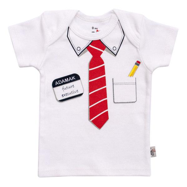 تی شرت آستین کوتاه نوزادی آدمک مدل دیپلمات کد 01|دیجی‌کالا
