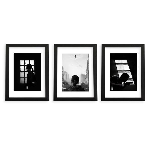 تابلو گالری چی چاپ طرح Last of us مجموعه 3 عددی|دیجی‌کالا