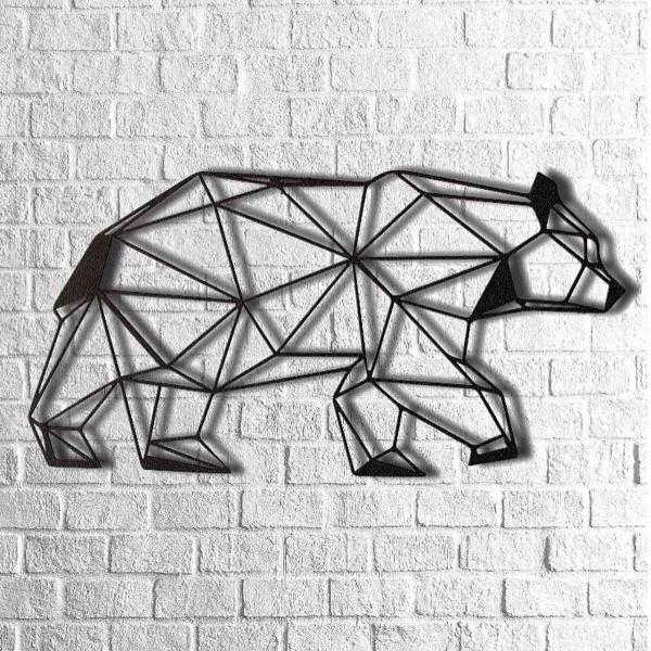 تابلو مینیمال رومادون طرح خرس کد 1272|دیجی‌کالا