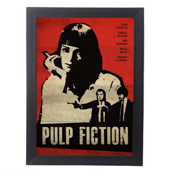 تابلو آگاپه مدل G187 طرح Pulp Fiction|دیجی‌کالا