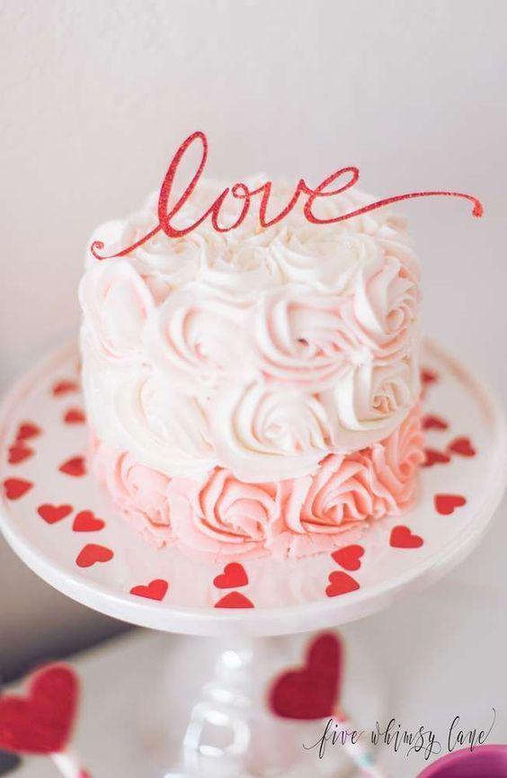 مدل کیک روز ولنتاین (m149182)|ایده ها