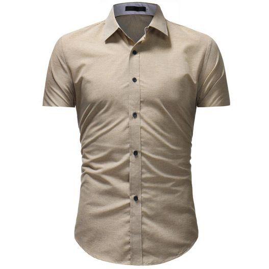 پیراهن مردانه آستین کوتاه (m150204)|ایده ها