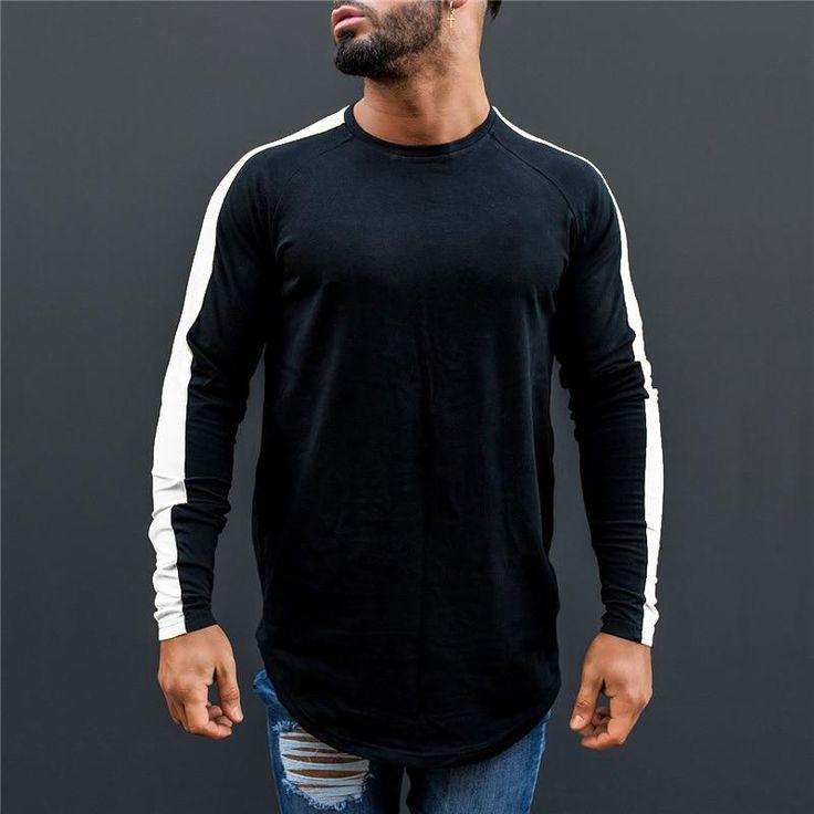 تی شرت مردانه لانگ (m150189)|ایده ها