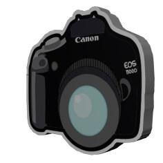 پیکسل طرح دوربین Canon
