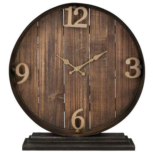 ساعت رومیزی چوبی مدرن و دکوری (m158951)|ایده ها