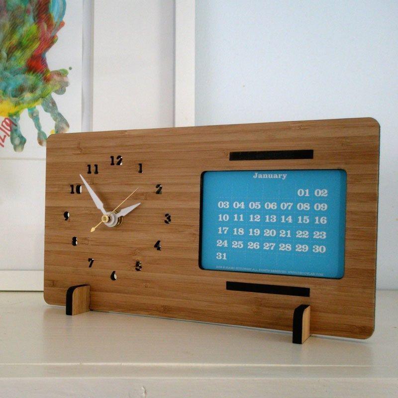 ساعت رومیزی چوبی مدرن و دکوری (m158948)|ایده ها