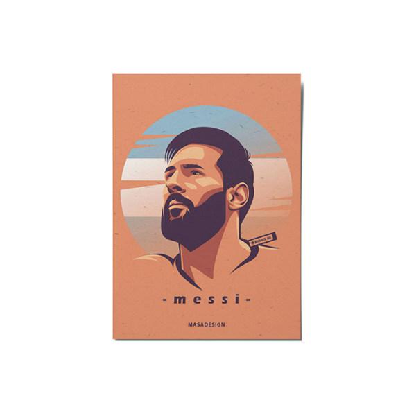 کارت پستال ماسا دیزاین طرح مسی کد postv222|دیجی‌کالا