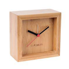 ساعت رومیزی چوبی مدرن و دکوری (m200215)