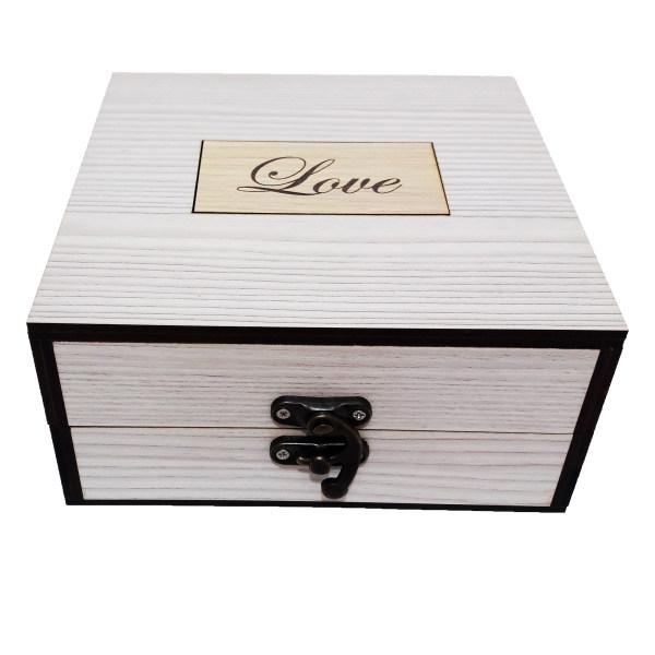 جعبه هدیه چوبی کادویی آیهان باکس مدل 68|دیجی‌کالا