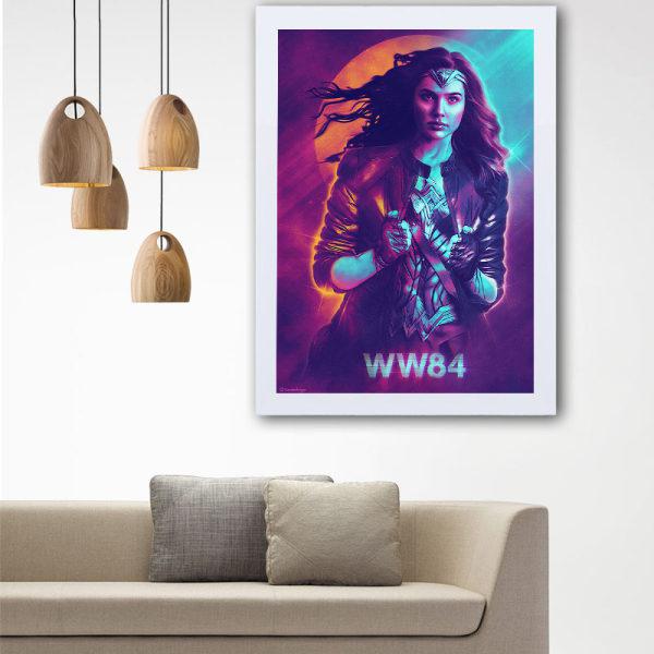 تابلو گالری استاربوی طرح Wonder woman مدل هنری L51|دیجی‌کالا