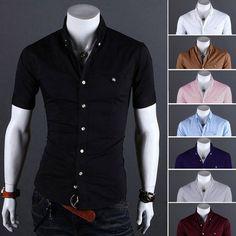 پیراهن مردانه آستین کوتاه (m213345)