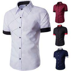 پیراهن مردانه آستین کوتاه (m215260)