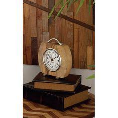 ساعت رومیزی چوبی مدرن و دکوری (m215808)