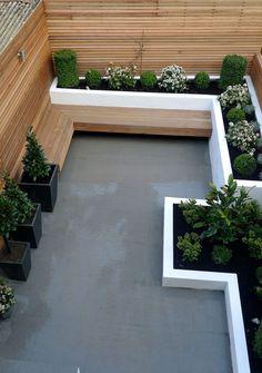 طراحی باغچه پشت بام (m222542)