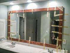 آینه دیواری چوبی (m223573)