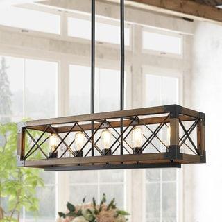لوستر چوبی آشپزخانه (m223674)|ایده ها
