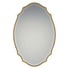 آینه دیواری بیضی (m223524)