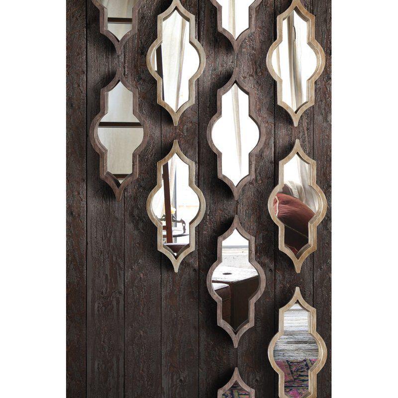 آینه دیواری با قاب چوبی (m223415)|ایده ها