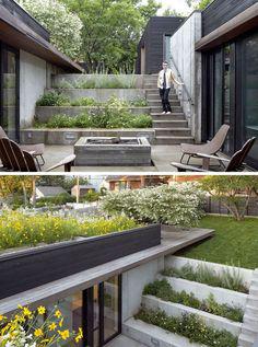 طراحی باغچه پشت بام (m225576)