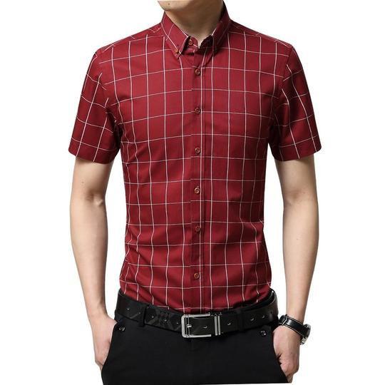 پیراهن مردانه آستین کوتاه (m227399)|ایده ها